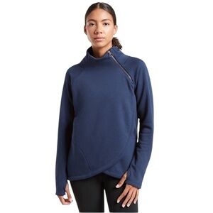 Athleta Cozy Karma Asym Pullover
